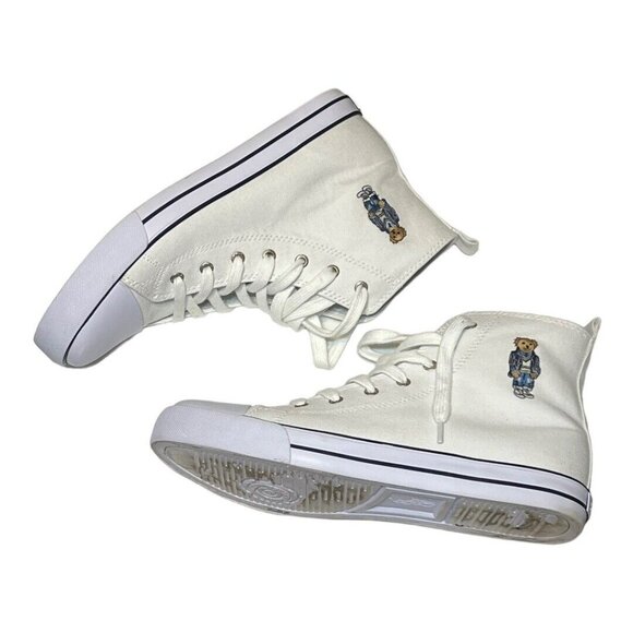 BOYS POLO RALPH LAUREN HAMPTYN POLO HI REPEAT GRADE-SCHOOL SZ. 9 TODDLER NIB - Picture 4 of 9